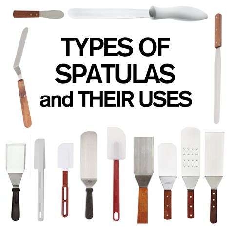 Different Types Of Spatulas and Their Uses .